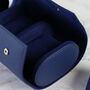 Personalised Luxury Blue Trio Watch Case, thumbnail 5 of 9