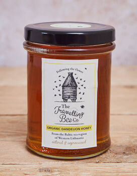 Organic Dandelion Honey, Two Jars, 3 of 3