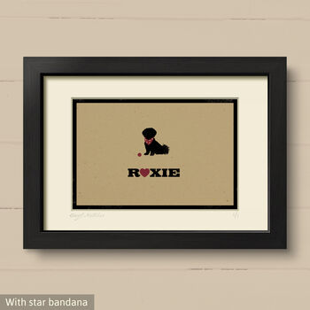 Personalised Shih Tzu Print For One Or Two Dogs, 5 of 12