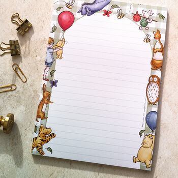 Winnie And Friends Check A5 Notepad, 6 of 6