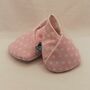 Reclaimed Eco Friendly Delicate Pink Baby Shoes, thumbnail 3 of 11