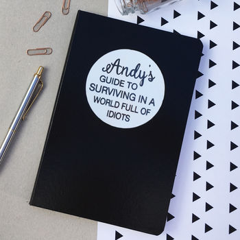 Personalised Funny Notebook, 3 of 6