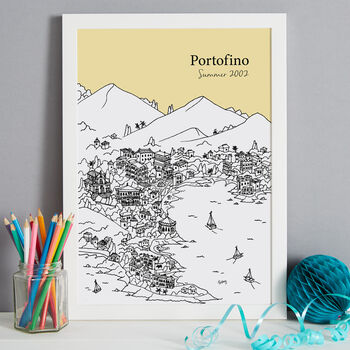 Personalised Portofino Print, 7 of 10