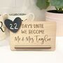 Personalised Wedding Countdown Plaque, thumbnail 1 of 6
