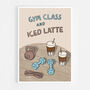 Gym Class And Iced Latte Print, thumbnail 8 of 9