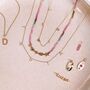 Sterling Silver Personalised Charm Necklace, thumbnail 3 of 5