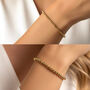 Women's Ball Chain Bracelet In 18k Gold, thumbnail 1 of 7