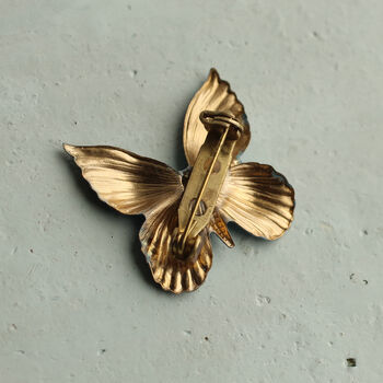Blue Butterfly Brooch Pin, 5 of 7