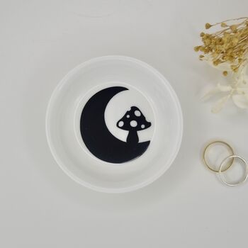 Enchanted Moon And Mushroom Jewellery Trinket Dish, 2 of 8