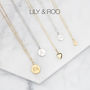 Gold Or Silver Personalised Hexagon Pendant Necklace, thumbnail 10 of 10