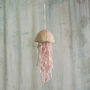Handmade Jellyfish Hanging Decoration Ceramic And Wool, thumbnail 10 of 12