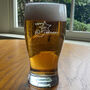 21st Birthday Shooting Star Pint Glass, thumbnail 2 of 7