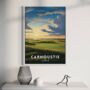 Carnoustie Golf Club Golf Course Poster – Golf Wall Art Print | Gift For Golfers, Dad, Husband, Golf Gift For Him, Father's Day Gifts, thumbnail 1 of 2