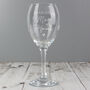 Personalised Maid Of Honour Wedding Party Wine Glass, thumbnail 1 of 4