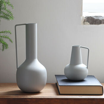 Small Grey Textured Vase, 2 of 2