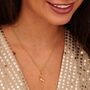 18ct Gold Christmas Reindeer Necklace, thumbnail 2 of 6