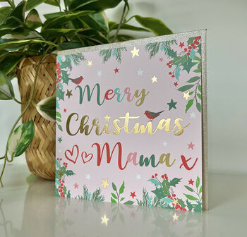 Superstar Christmas Mama Card, 2 of 2