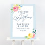 Caroline Navy Floral Wedding Table Plan, thumbnail 2 of 2