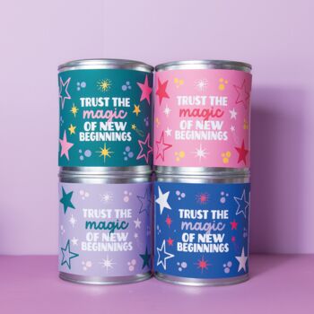 New Start Soy Wax Vegan Candle, 2 of 5
