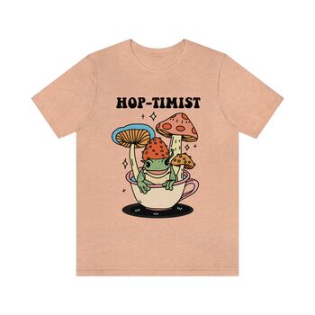 'Hop Tomist' Optimistic Frog Tshirt, 6 of 7