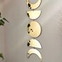 Moon Cycle Phase Boho Wall Hanging Decoration, thumbnail 3 of 11