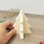 White Christmas Tree Candle Christmas Decoration, thumbnail 4 of 5