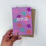 Colourful 'Sending You Lots Of Luck' Good Luck Card, thumbnail 4 of 5
