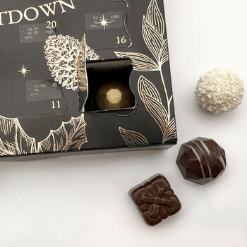 Luxury Braille Advent Calendar With Filled Chocolate, 4 of 5