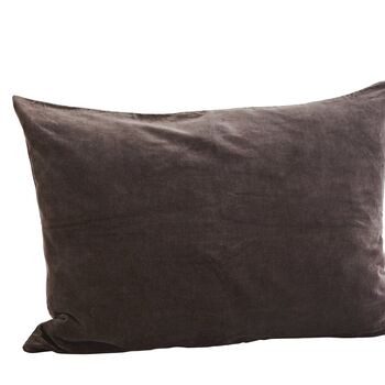 Large Rectangular Velvet Cotton Cushion, 5 of 6
