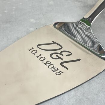 Personalised Stainless Steel Cake Slice, 3 of 6