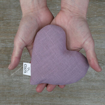 Lavender And Wheat Heart Hand Warmer, 9 of 11
