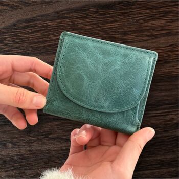 Personalised Women's Rfid Leather Wallet Christmas Gift For Her, 7 of 12