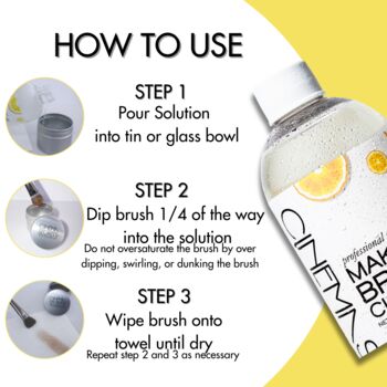 Cinema Secrets Makeup Brush Cleaner 473ml, 3 of 7