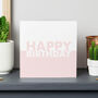 Typography Birthday Card Pack, thumbnail 1 of 5