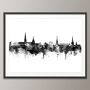 Lichfield Skyline Cityscape Art Print, thumbnail 4 of 7