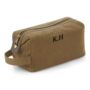 Personalised Men’s Vintage Waxed Canvas Wash Bag, thumbnail 2 of 10