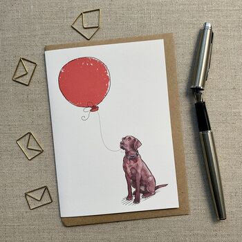 Labrador Birthday Card, 3 of 12