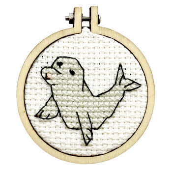 I Love Colonsay Mini Matchbox Cross Stitch Kit, 6 of 11