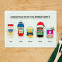 Personalised Condiments Christmas Chopping Board, thumbnail 4 of 5