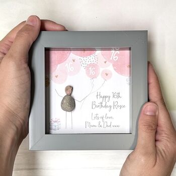 Personalised Birthday Pebble Picture, 2 of 8