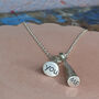 Handmade Silver Keepsake Pendant Necklace, thumbnail 4 of 6