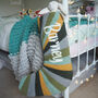 Custom Stripe Christmas Stocking, thumbnail 1 of 7