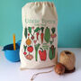 Personalised Reusable Cotton Produce Bag, thumbnail 1 of 10