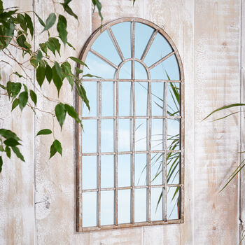 Melrose Distressed Arch Mirror, 3 of 8