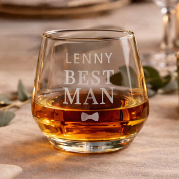 Personalised Best Man Tumbler Gift Boxed, 3 of 4