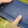Personalised Leather Clutch Bag, thumbnail 8 of 12