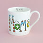Personalised Mama Mug, Fine Bone China, thumbnail 1 of 4
