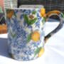 Tankard In Blue Lemon Design, thumbnail 12 of 12