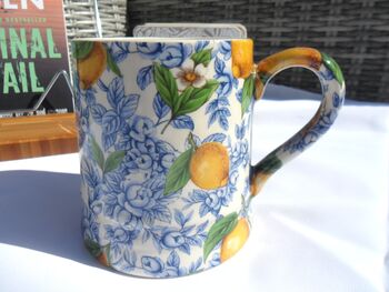 Tankard In Blue Lemon Design, 12 of 12
