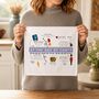 Life Begins At 40 Personalised 40th Birthday Pair Of Handkerchiefs Gift, thumbnail 2 of 11
